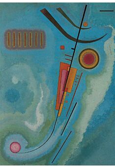 Kunstpostkarte Wassily Kandinsky - Leicht
