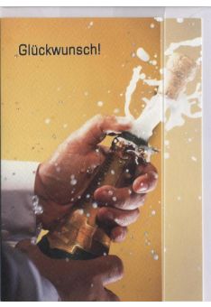 Glückwunschkarte: Glückwunsch!