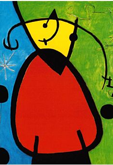 Kunstpostkarte Joan Miró Daybreak Tagesanbruch