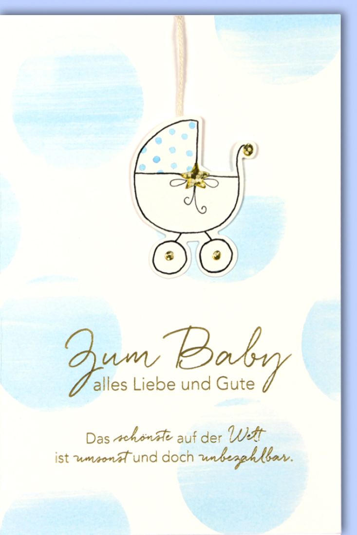 Karte Geburt Baby Junge Das Schönste auf der Welt