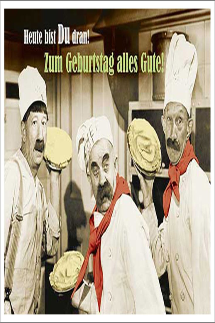Postkarte Spruch humorvoll Heute bist Du dran! Zum Geburtstag alles Gute!