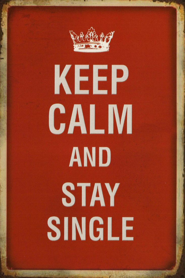 Postkarte lustig Spruch Keep calm and...