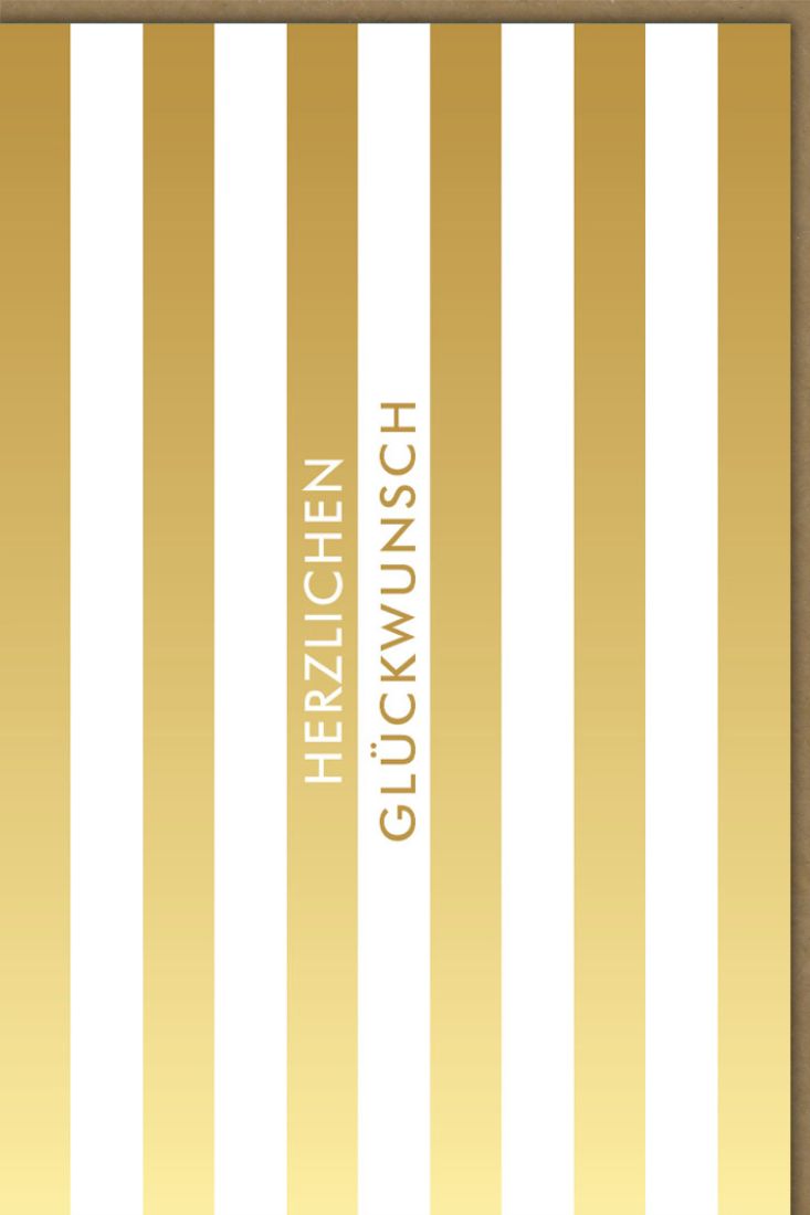 Glückwunschkarte allgemein Business Gutsch Herzlichen Glückwunsch