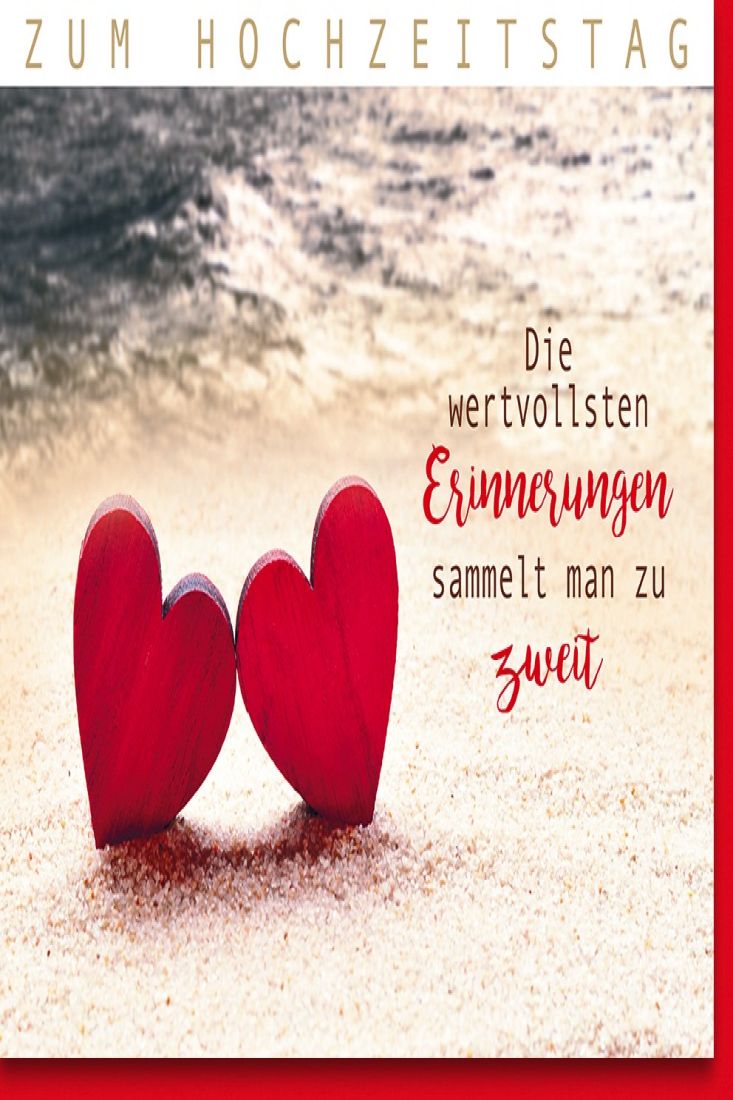 Glückwunschkarte zum Hochzeitstag Spruch Erinnerungen