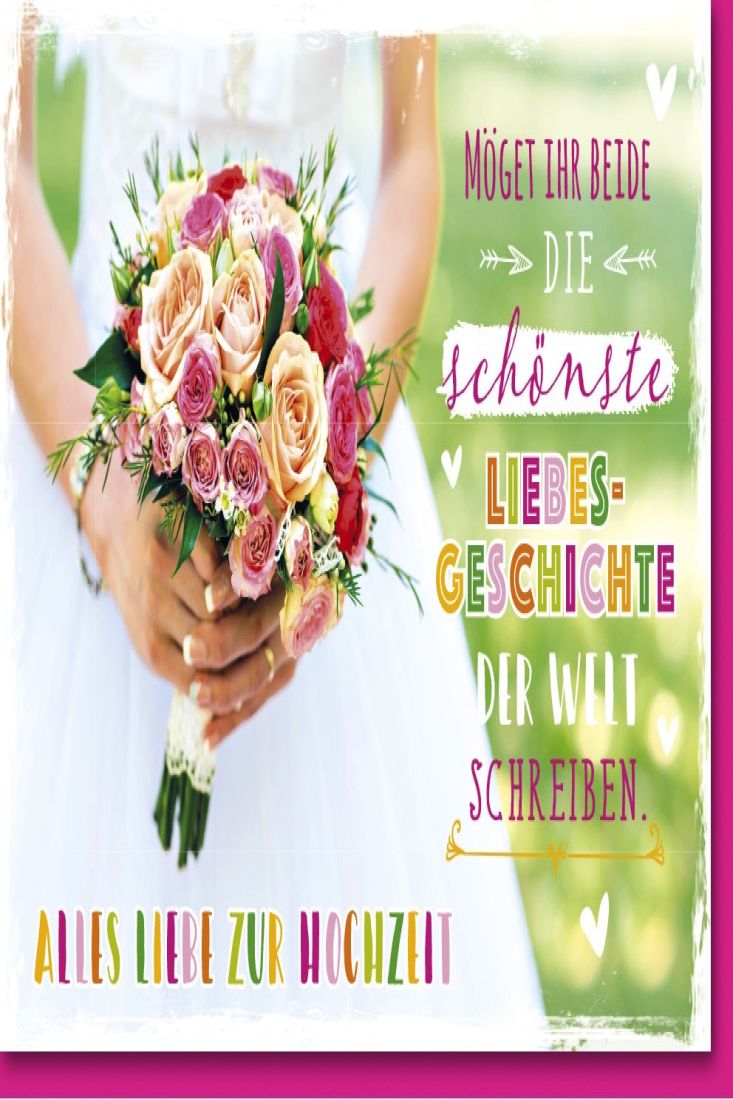 Grußkarte Hochzeit Spruch Liebesgeschichte