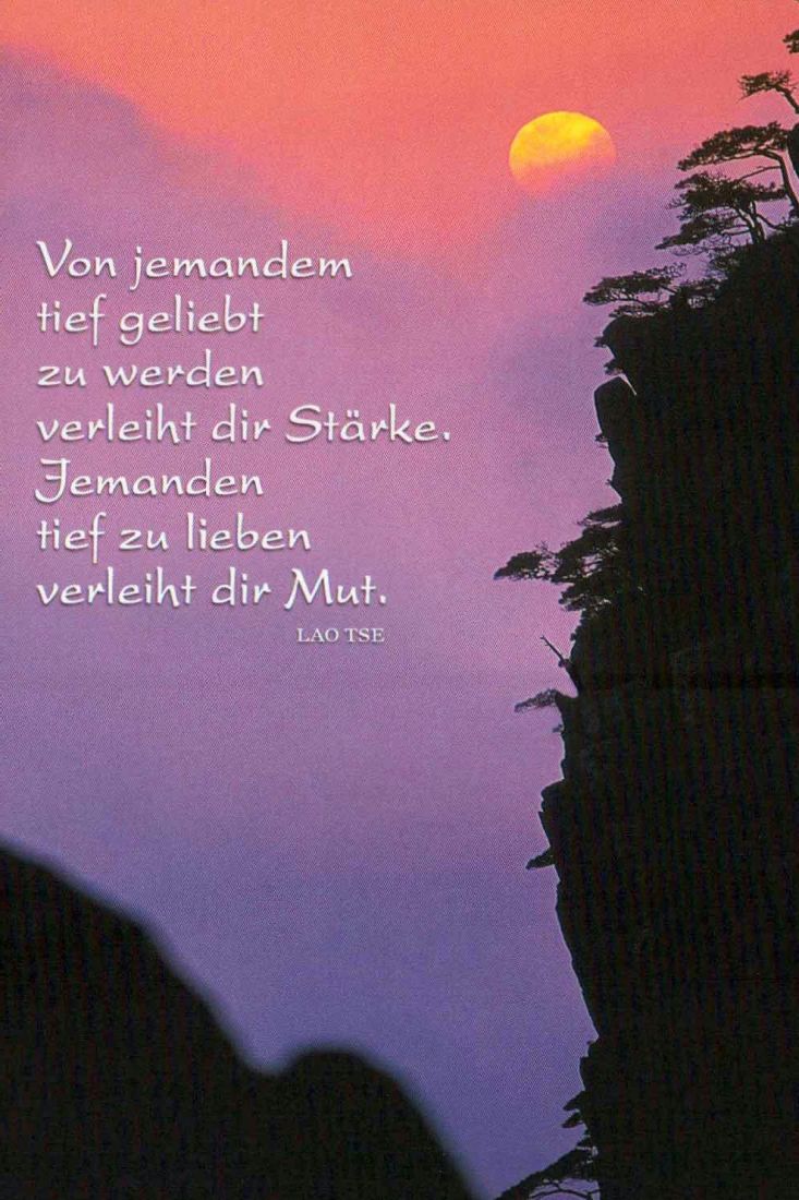 Postkarte Sprüche Lao Tse