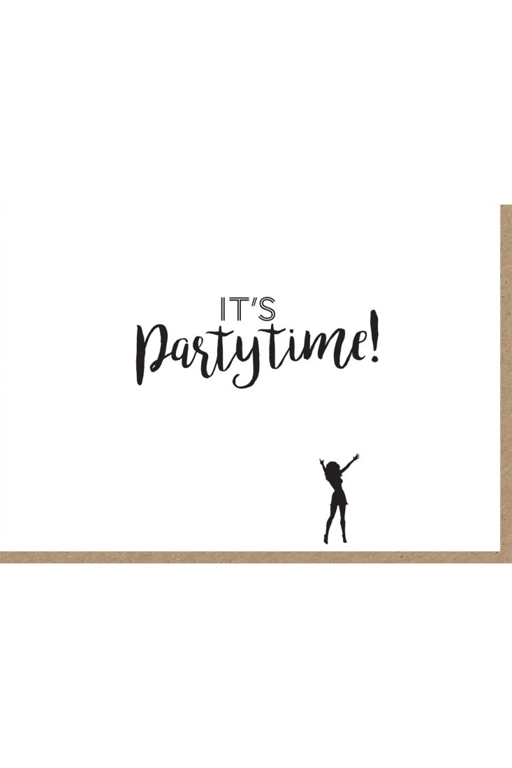 Geburtstagskarte für Frauen It' s Partytime!