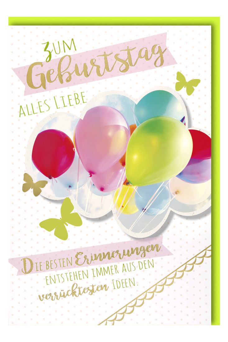 Glückwunschkarte Geburtstag verrückteste Ideen