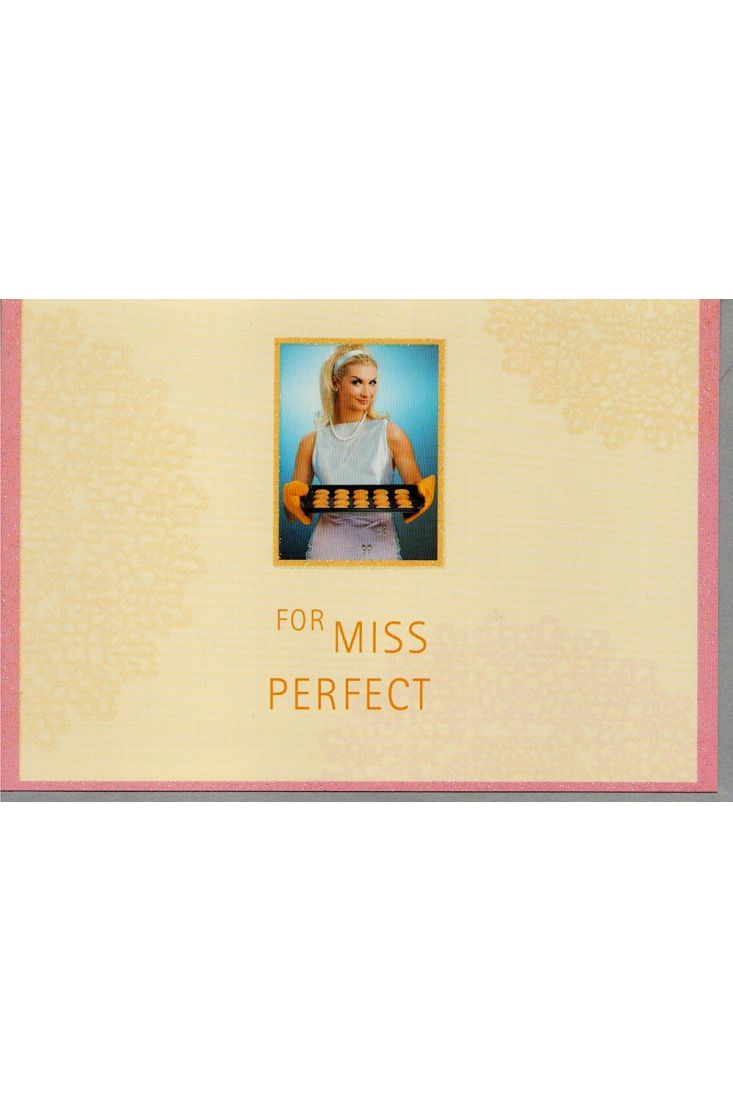 Geburtstagskarte Frau For Miss Perfect