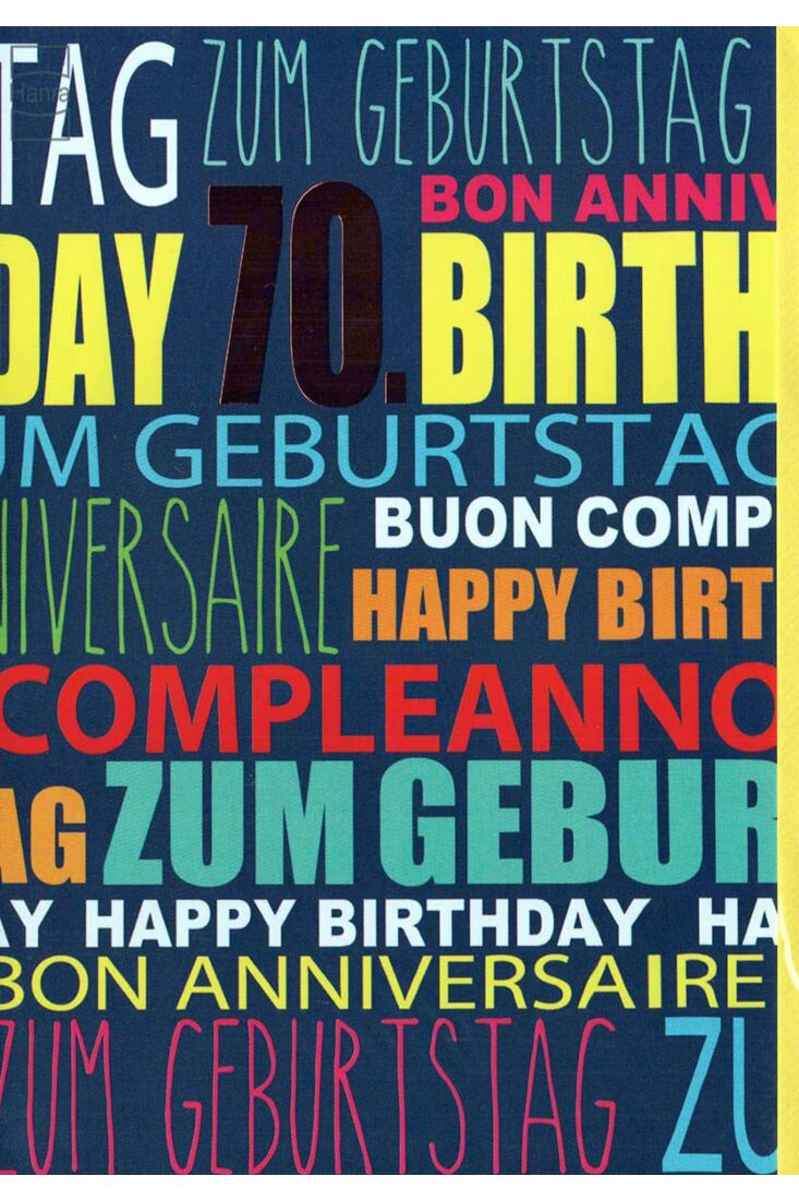 Geburtstag wünsche 70 ➠ Geburtstagswünsche: