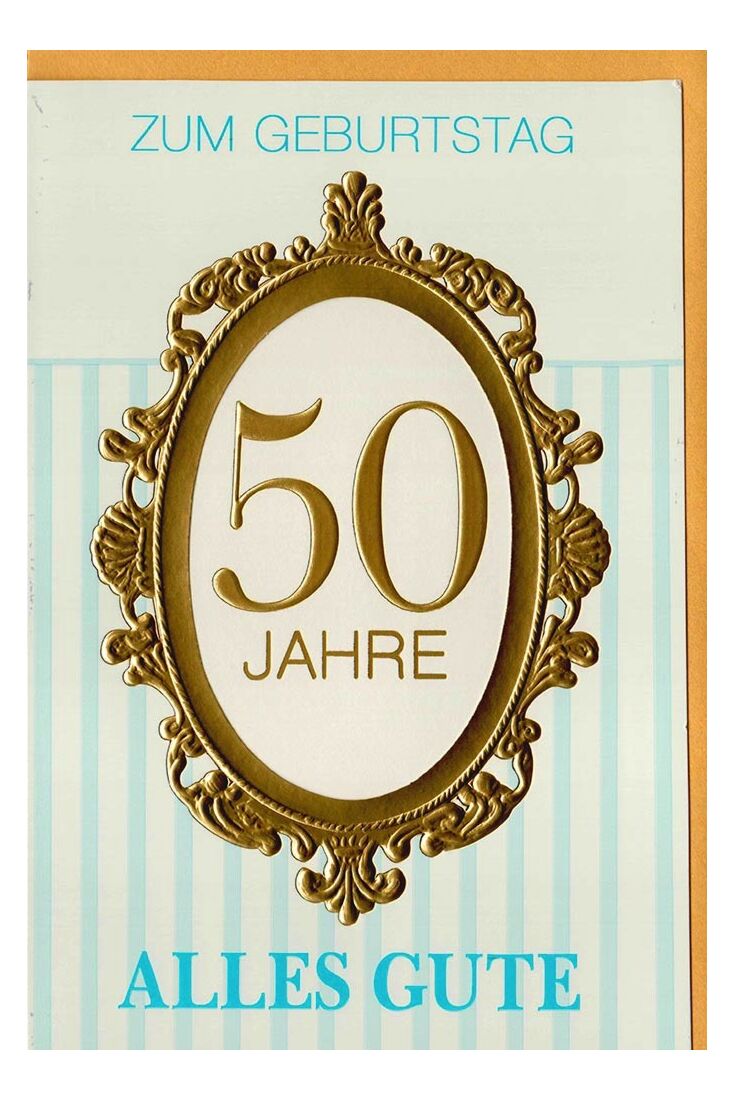 50 Geburtstagskarten Glückwunschkarten Grußkarten 517711 HI 