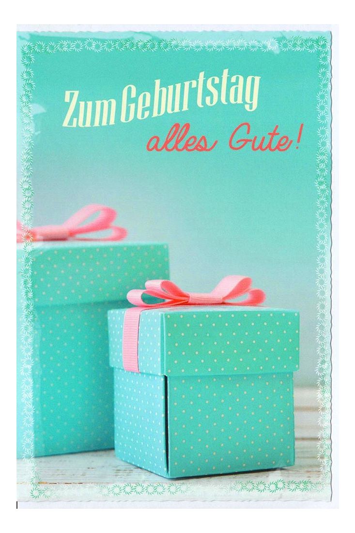Karte Geburtstag Frau Geschenke
