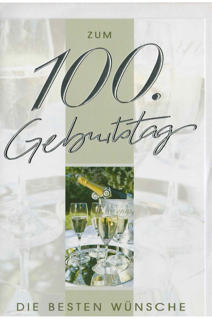 100 Geburtstagskarten Glückwunschkarten Grußkarten 510375 HI 