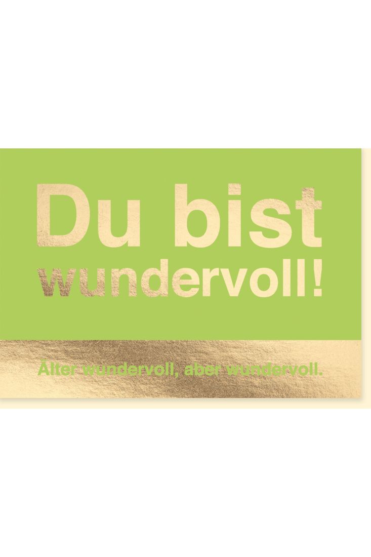 Geburtstagskarte Spruch witzig nur so alt, wie man aussieht