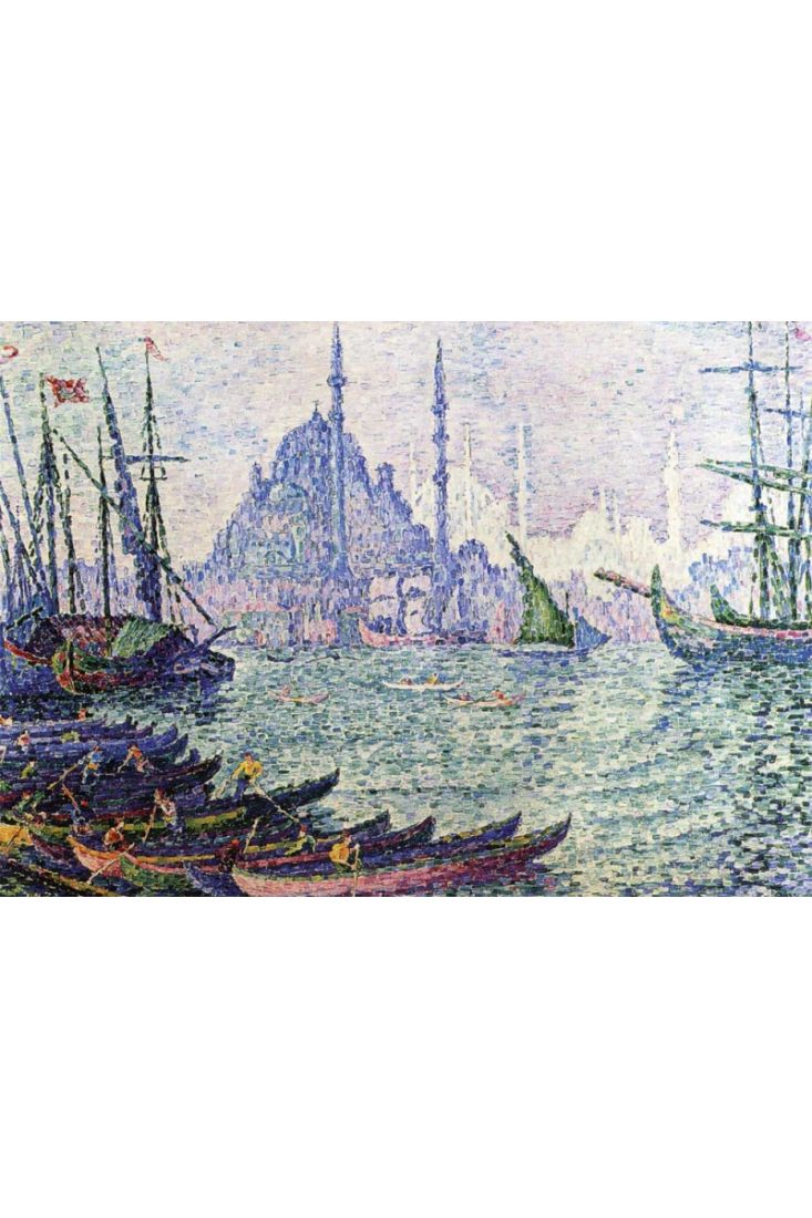Kunstpostkarte Paul Signac - La Corne d'or