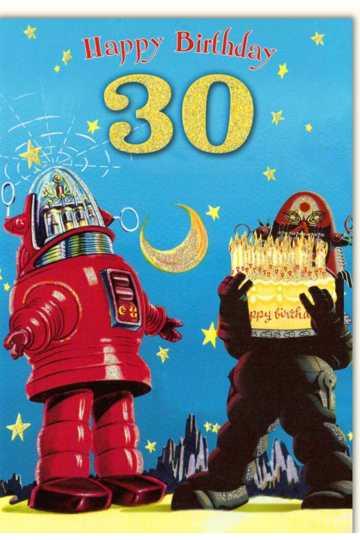 Geburtstagskarte 30 Happy Birthday - 30! Astronauten