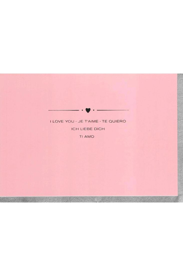 Valentinstag Karten Grußkarte Valentinstag premium Ti Amo