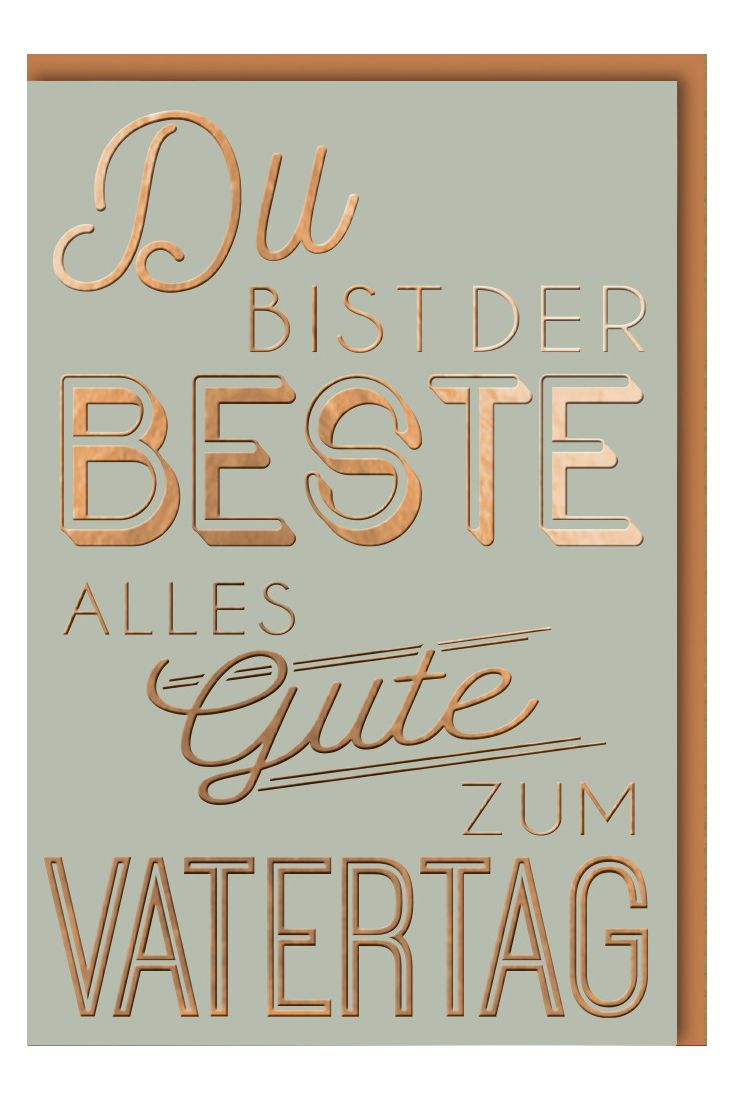 Glückwunschkarte Vatertag Vatertagskarte 