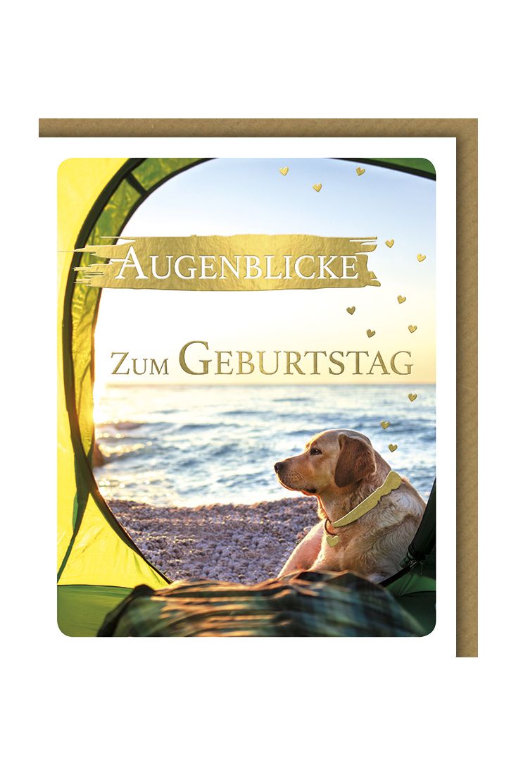 Glückwunschkarte Geburtstag Snapshot Augenblicke zum Geburtstag