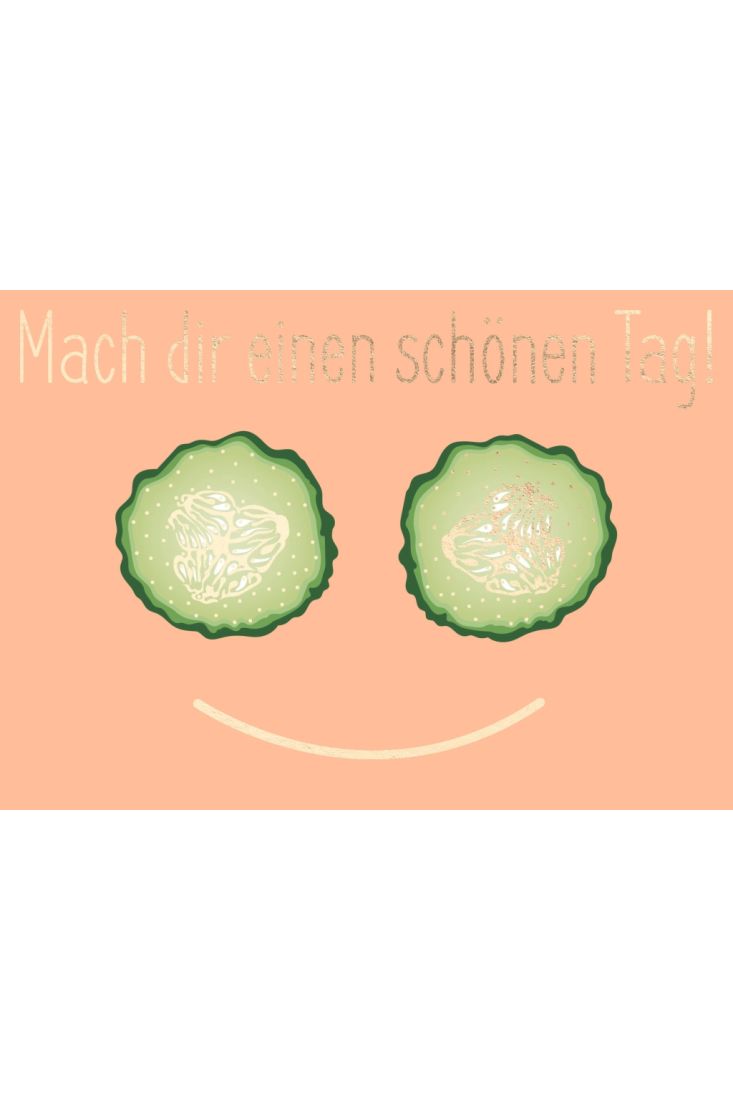 Postkarte Freundschaft Mach dir einen schönen Tag!