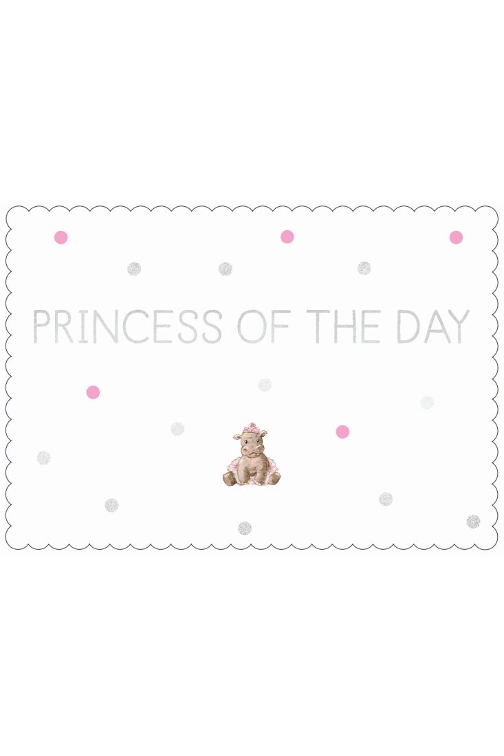 Postkarte Spruch Freundschaft Cityproducts Princess of the Day