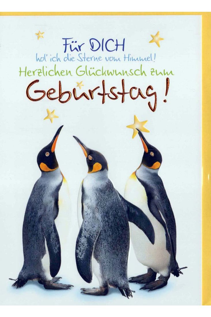 Geburtstagskarte Liebe: Für Dich hol ich die Sterne vom Himmel