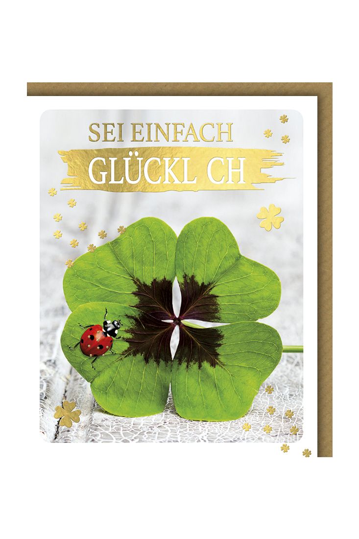 Glückwunschkarte Geburtstag Snapshot Sei einfach glücklich