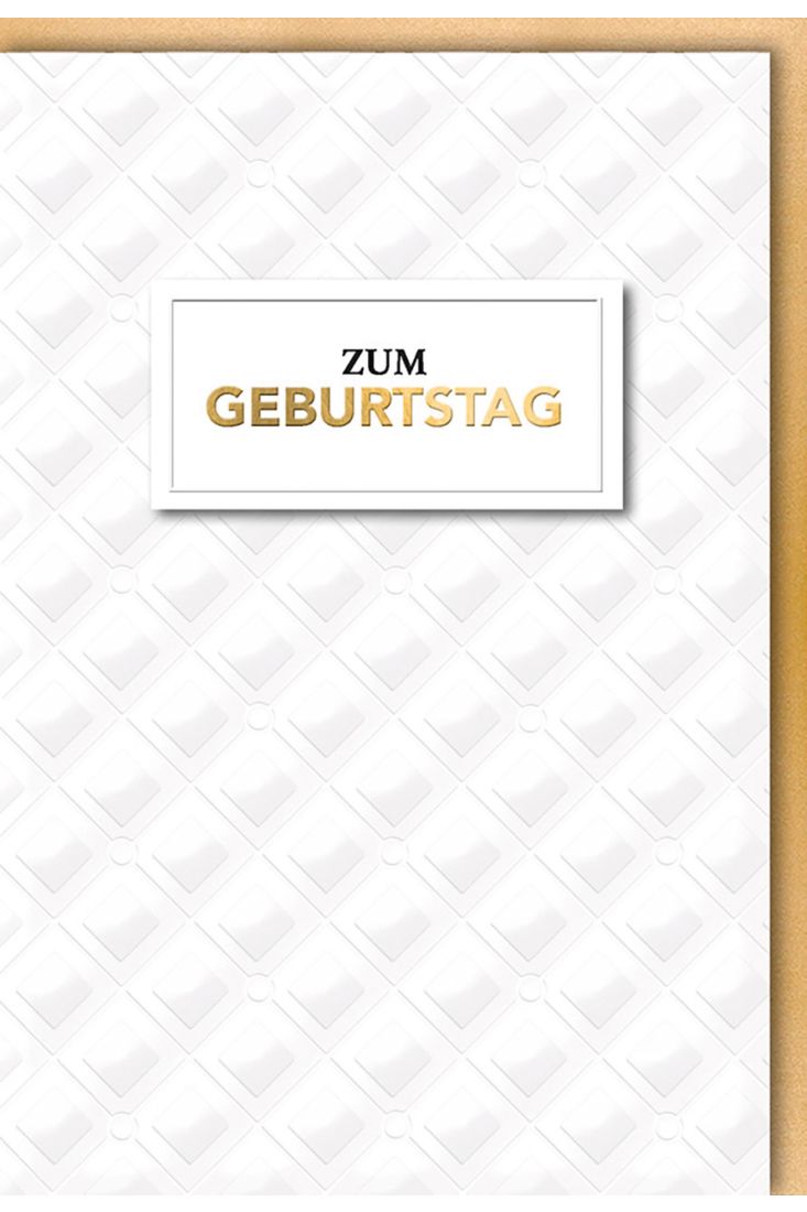 Geburtstagskarte geschäftlich Geburtstagsilberne Waben