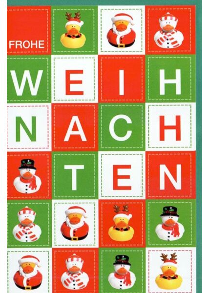 Weihnachtsgrußkarten Weihnachtskarte modern originelle Weihnachtsenten
