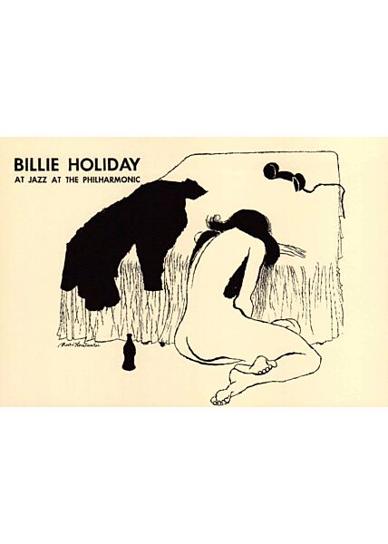 Postkarte Billie Holiday
