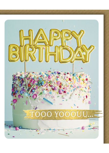 Glückwunschkarte Geburtstag Snapshot Happy Birthday tooo yooo