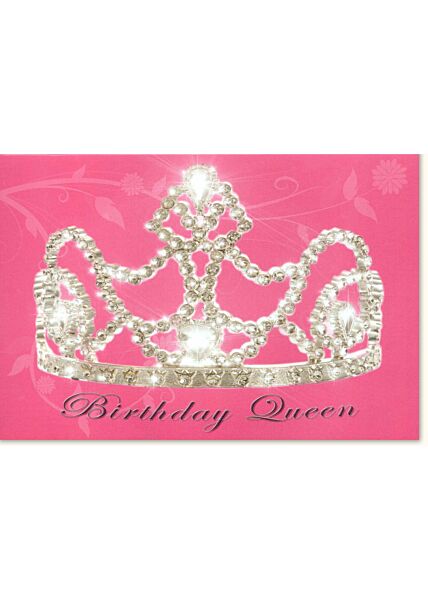 Geburtstagskarte für Frauen Birthday Queen Krone