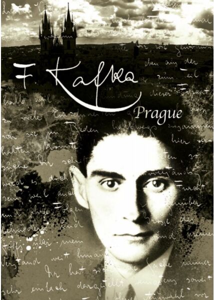 Kunstpostkarte: Franz Kafka Prague