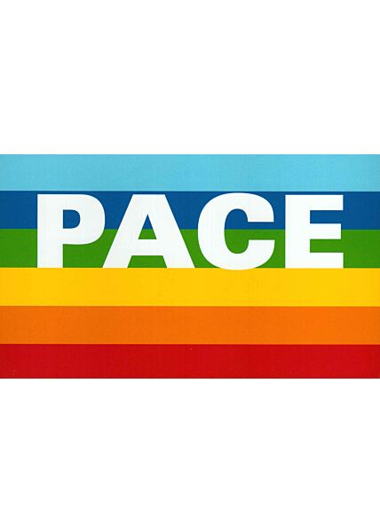 Postkarte Peace - Frieden - Pace