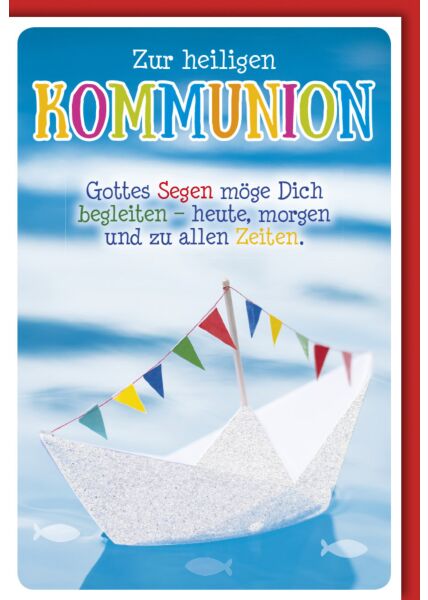 Kommunionskarte Schreiben Gluckwunsche Zur Kommunion Grusskartenladen De