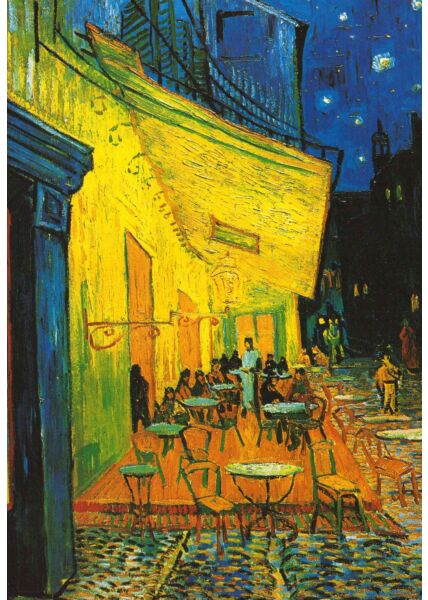 Kunstkarte Vincent van Gogh - Cafe at Arles