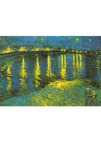 Kunstkarte Vincent van Gogh - Starry Night