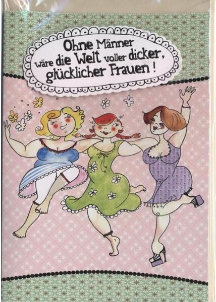Schöne Doppelkarte: Einladung zum Frauen-Schlemmerbrunch - Happy Birthday